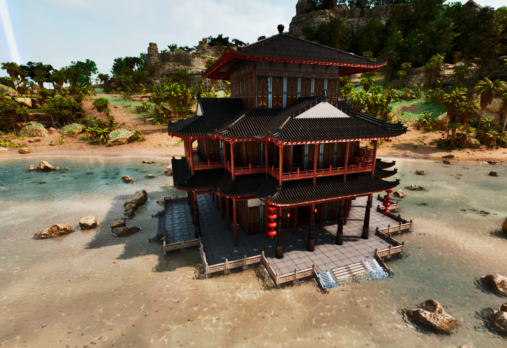 中式小阁楼 - ARK Building Template