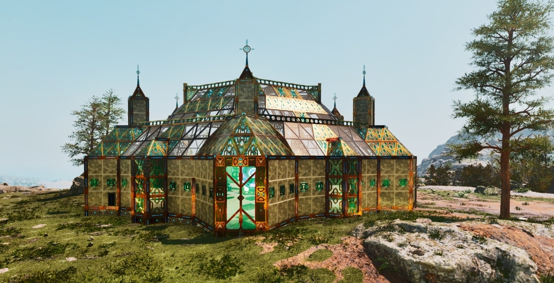 Aztec Build with Ancient High-Tech Skin - Building Template | Wikily.gg