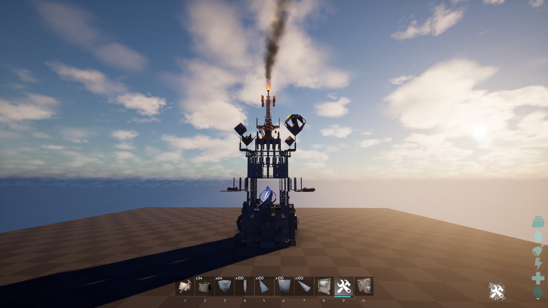 Ark Flyer Base Lurk's Main Base - ARK Building Template
