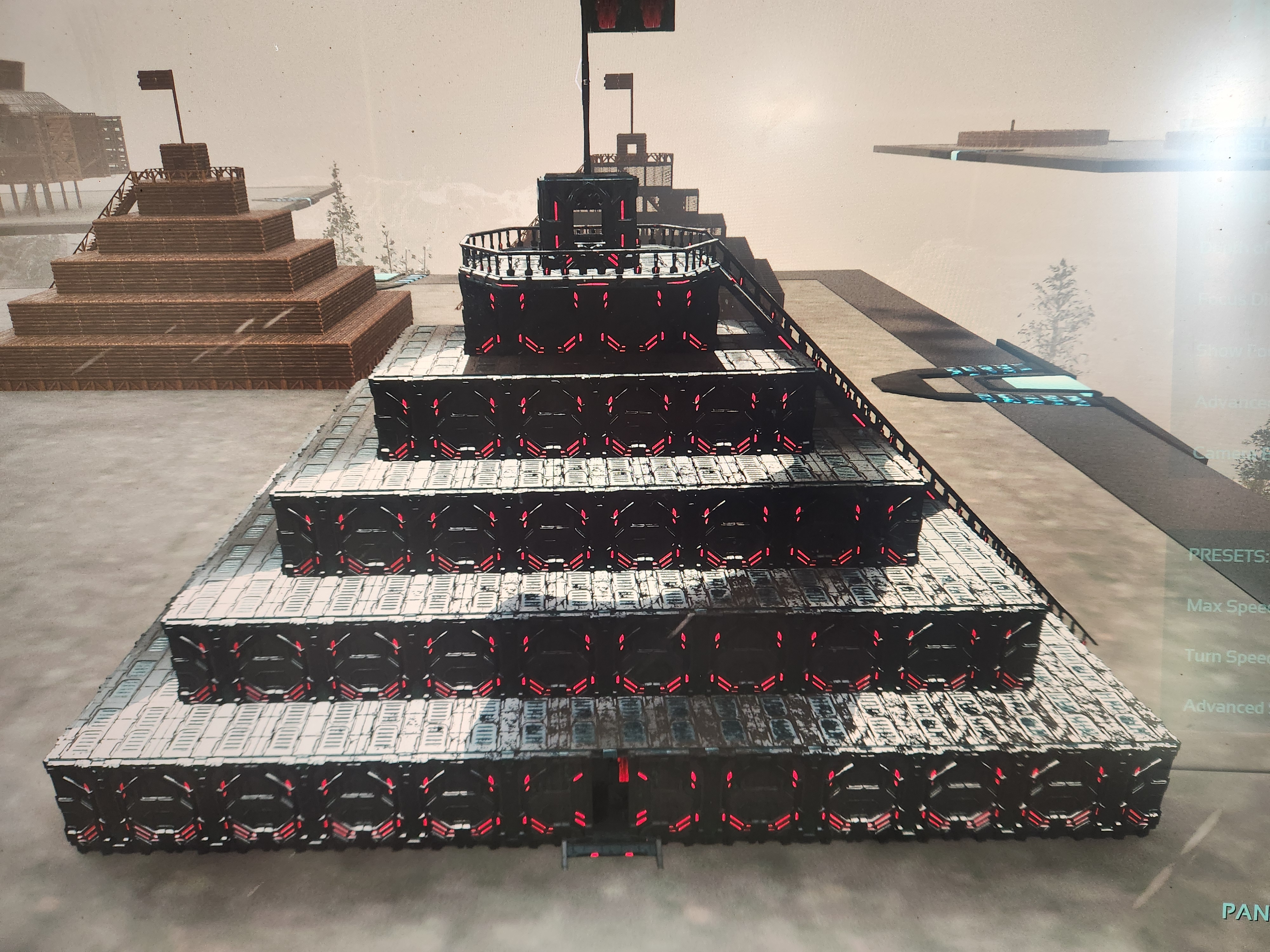 pyramid maze - ARK Building Template