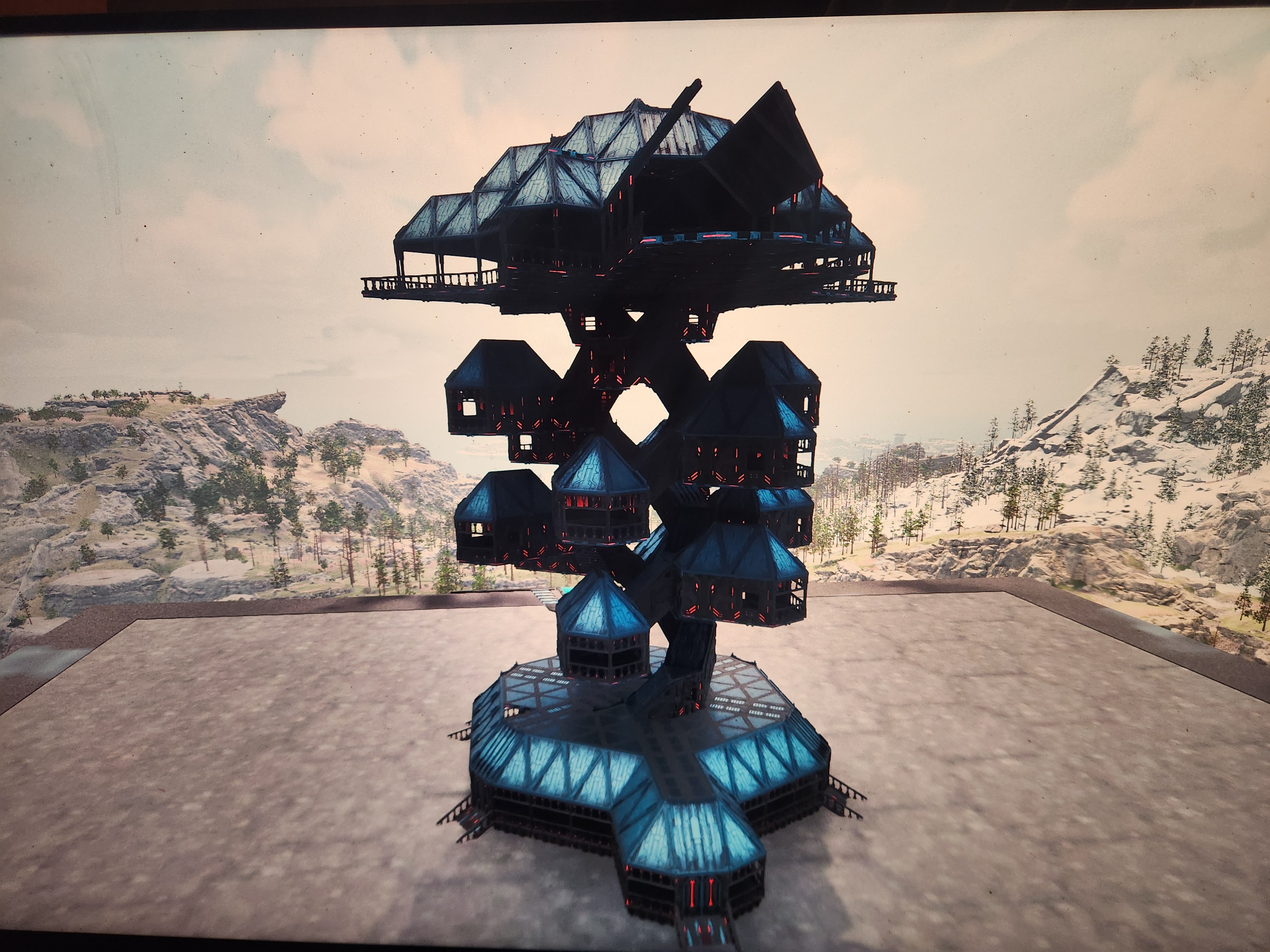Argie tower - ARK Building Template