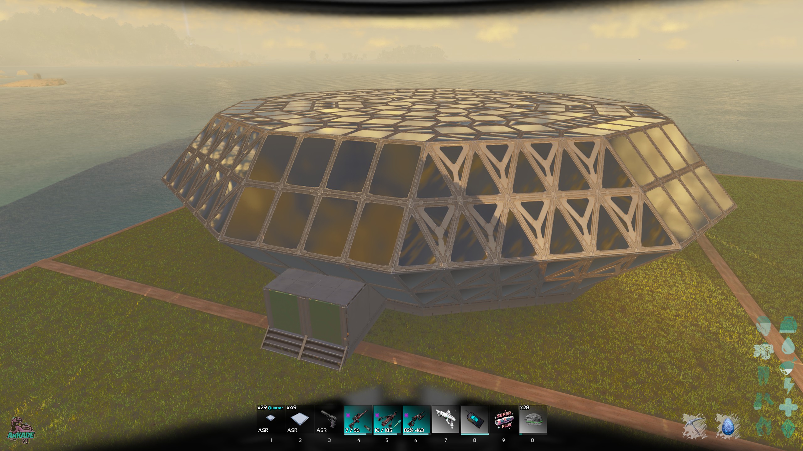 Dodecagon Building - ARK Building Template