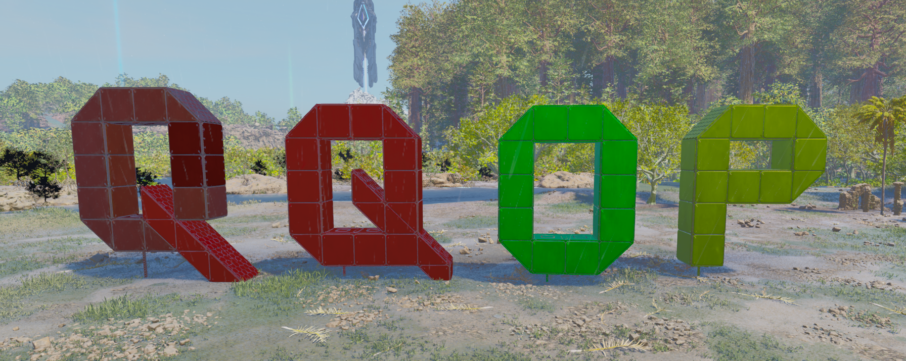 Unique letters with better shape - Шаблон постройки в ARK