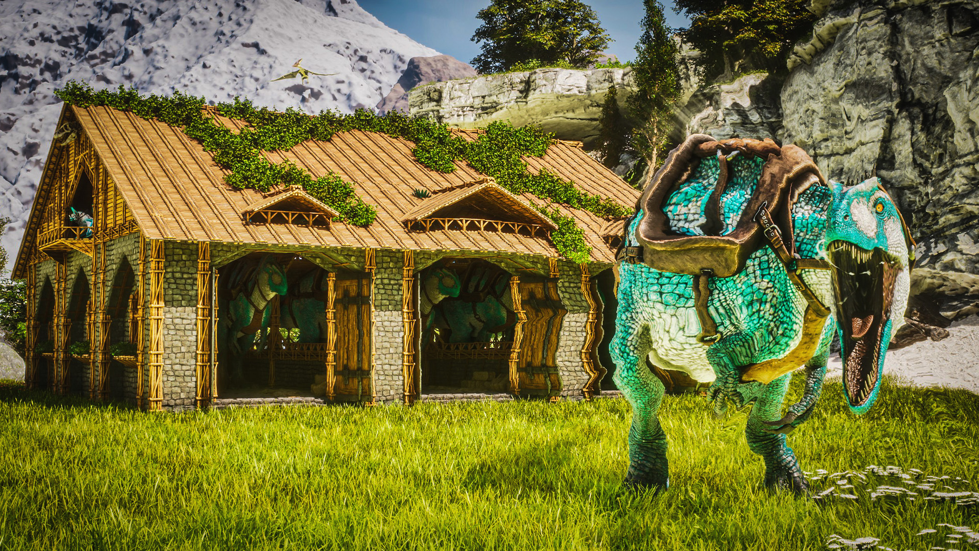 Etholdir Acro Stables - ARK Building Template