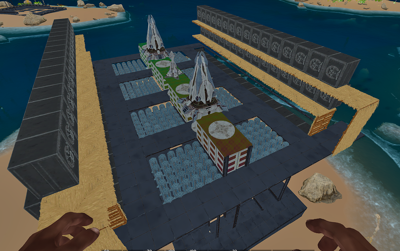 Floating Warroom - ARK Building Template