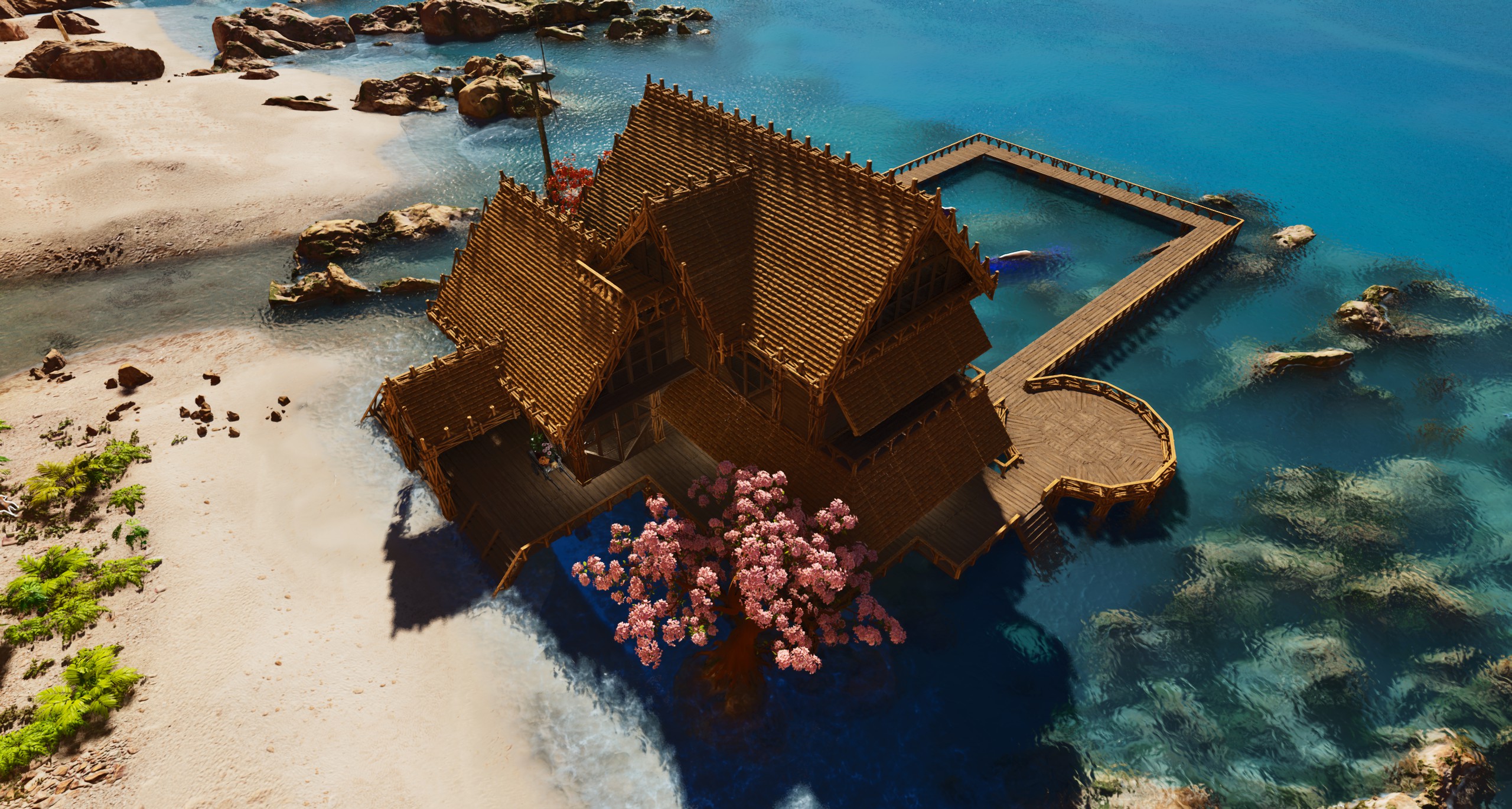 海边别墅 - ARK Building Template