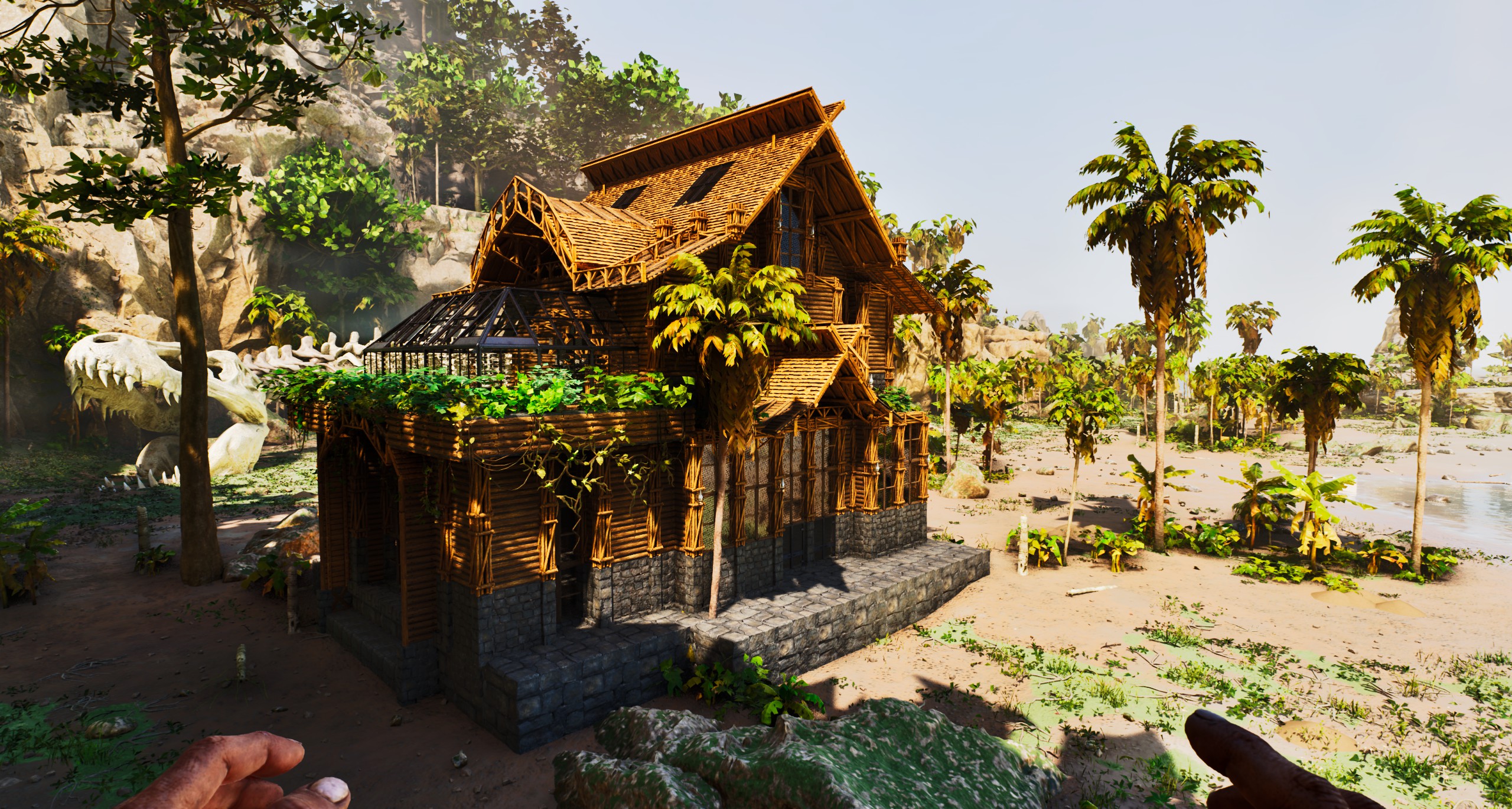 Large base (With Furniture) - ARK Building Template