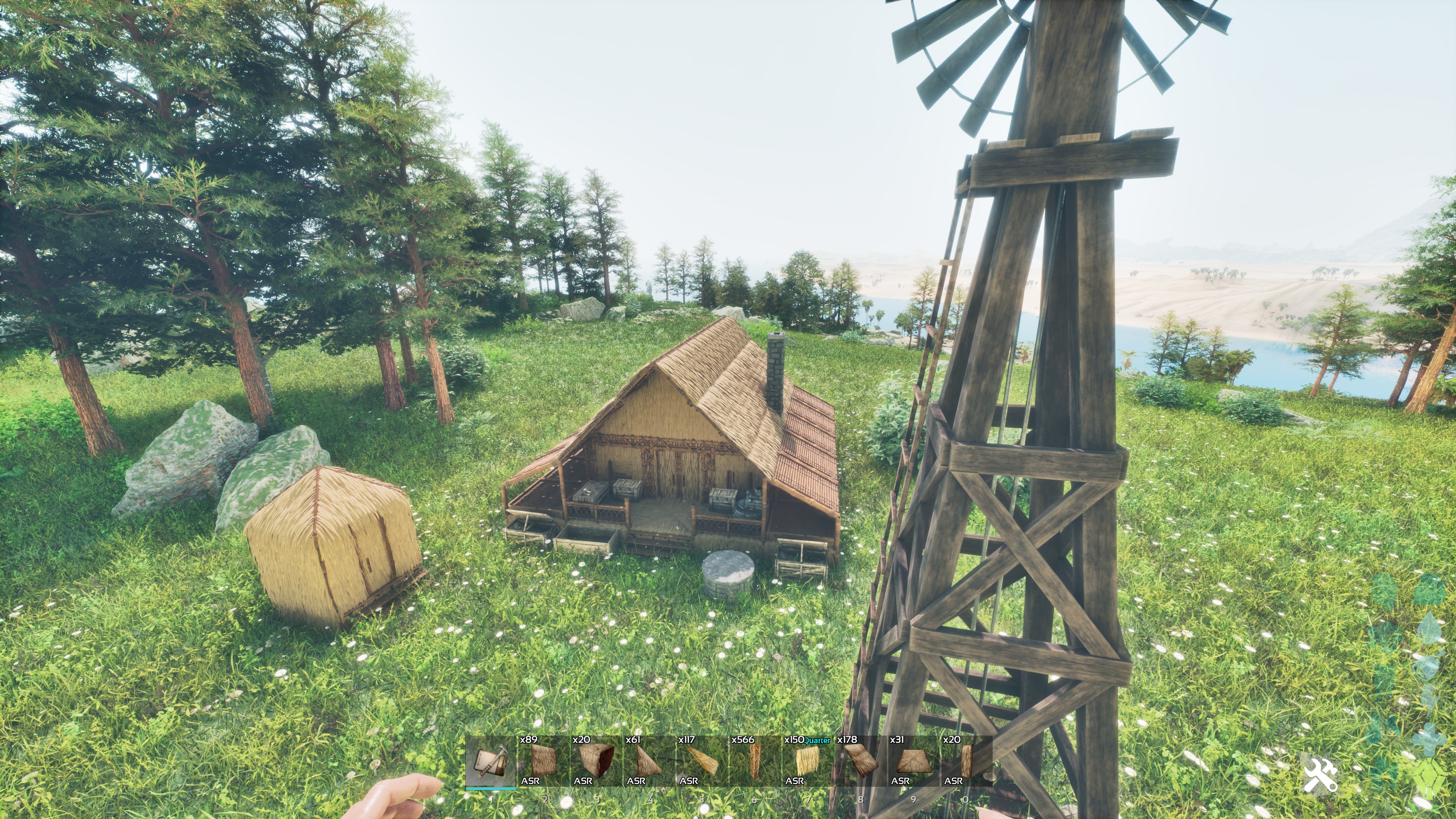 Thatch Ramp D's Basic Starter Base - Building Template | Wikily.gg